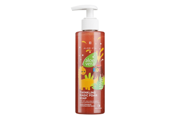 Savon moussant scintillant Aloe Vera Kids