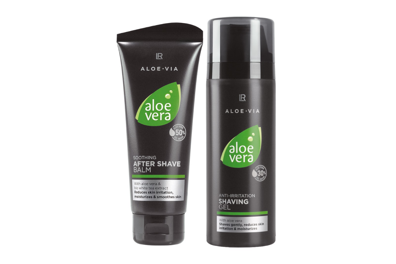 Set Aloe Vera Men - Gel de rasage