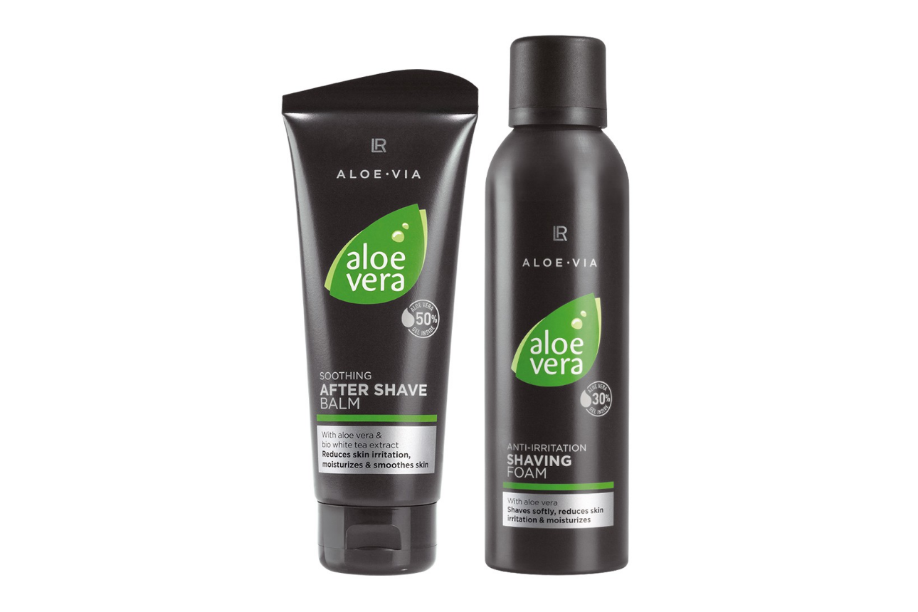 Set Aloe Vera Men - Mousse à raser