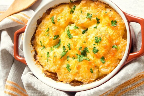 Casserole de pomme de terre avec feta