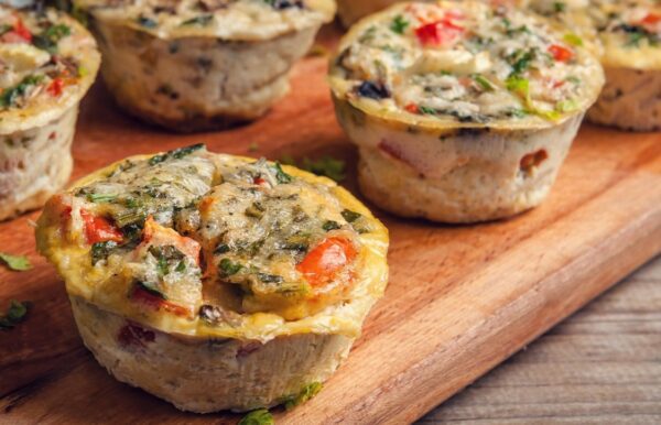 Muffins copieux aux légumes