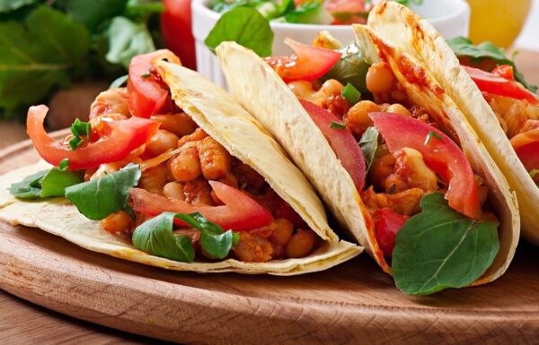 Tacos farcis au poulet