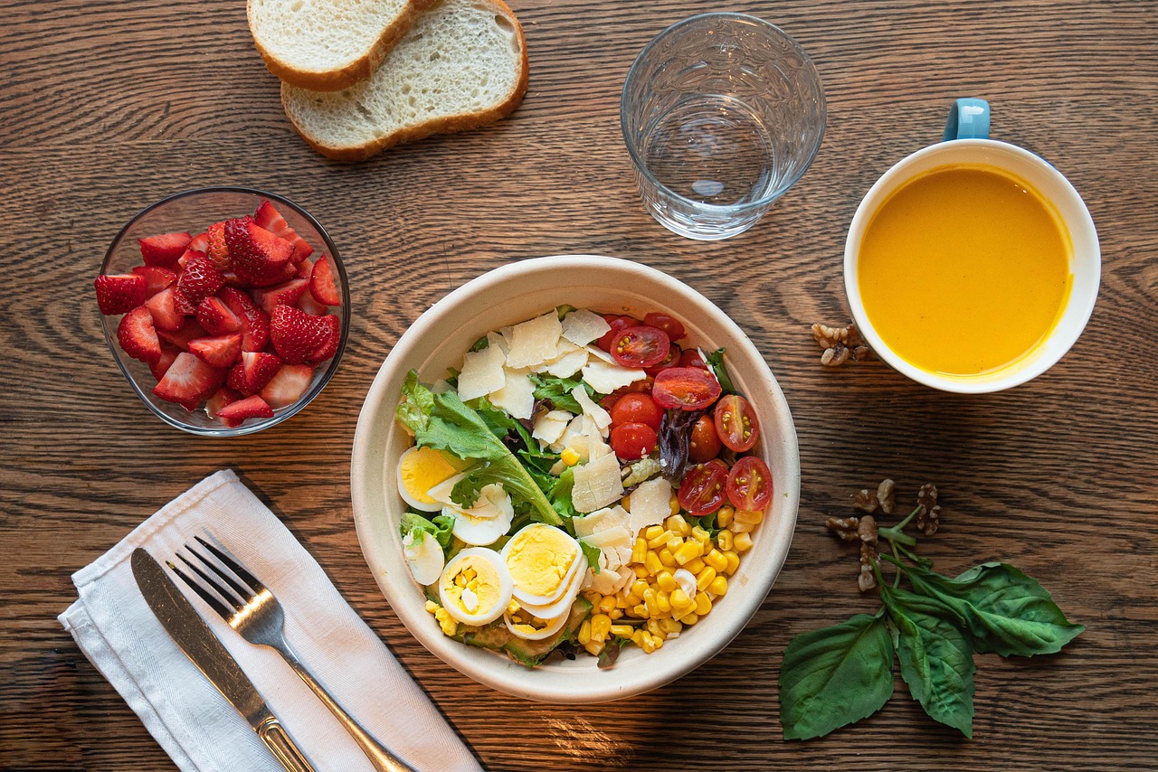 salade équilibrée