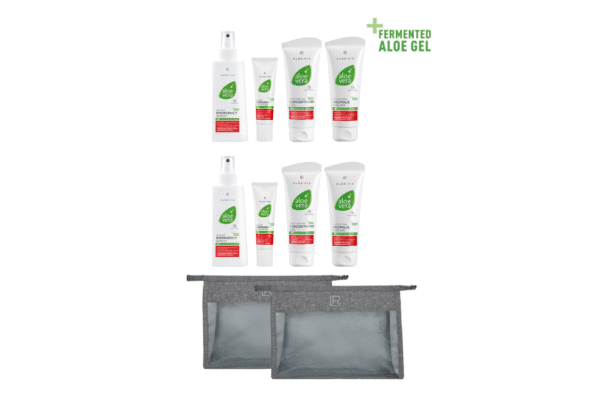 [Lot de 2] Trousse de soins spécial Aloe Vera