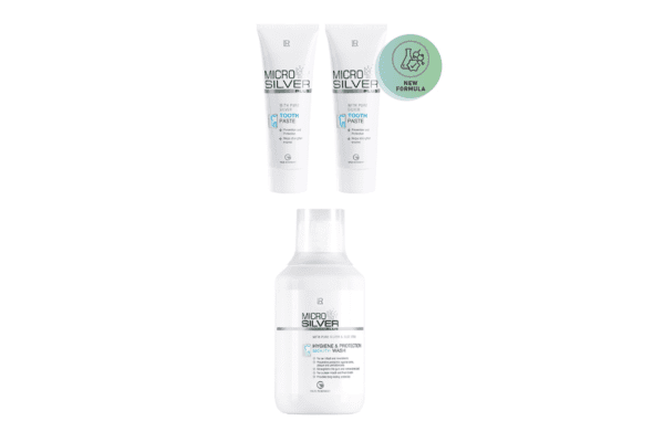 Set de soins bucco-dentaires MICROSILVER PLUS